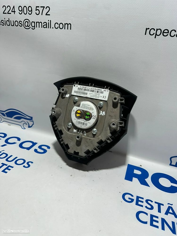 .Airbag Volante Guiador Original Mercedes Classe A W169 31127596162 2004 - 2012 - 4