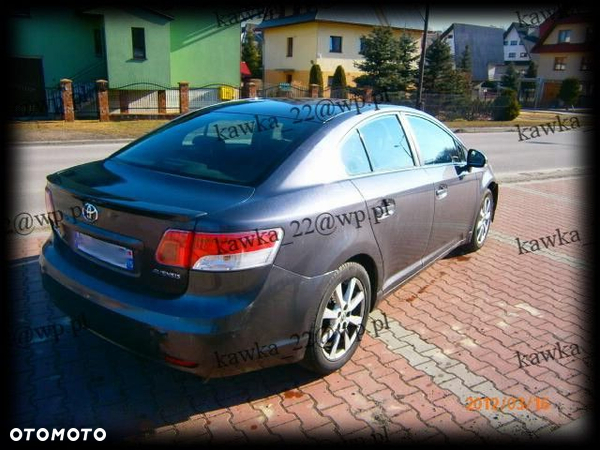 TOYOTA AVENSIS T27 LOTKA SPOILER NA KLAPĘ PODKŁAD!