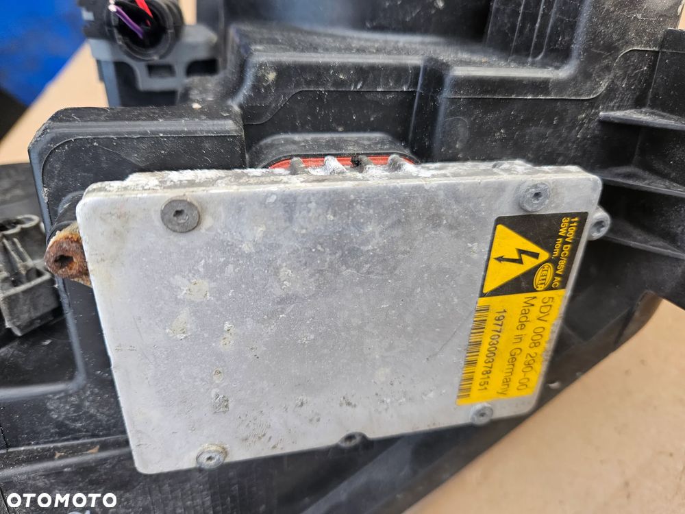 Nissan Qashqai I 1 J10 lampa przód przednia  prawa lewa xenon EN - 4