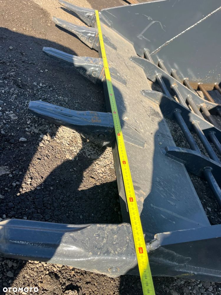 Łyżka ażurowa przesiewowa sortująca do koparki szerokość 150cm. NOWA. - 10