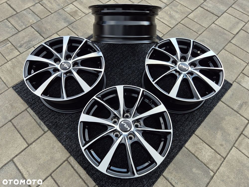 KIA 16 " Felgi Nowe 5x114,3 Ceed Cerato Soul Pro Cee'd alufelgi Czarny / Poler - 6