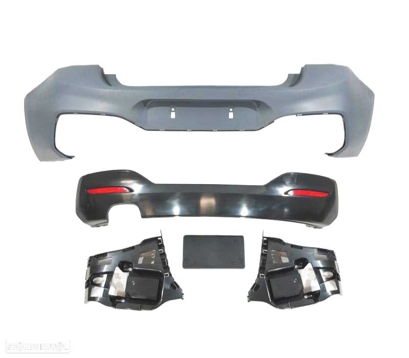 PARA-CHOQUES TRASEIRO BMW F20 F21 LCI LOOK M 15- PDC - 2
