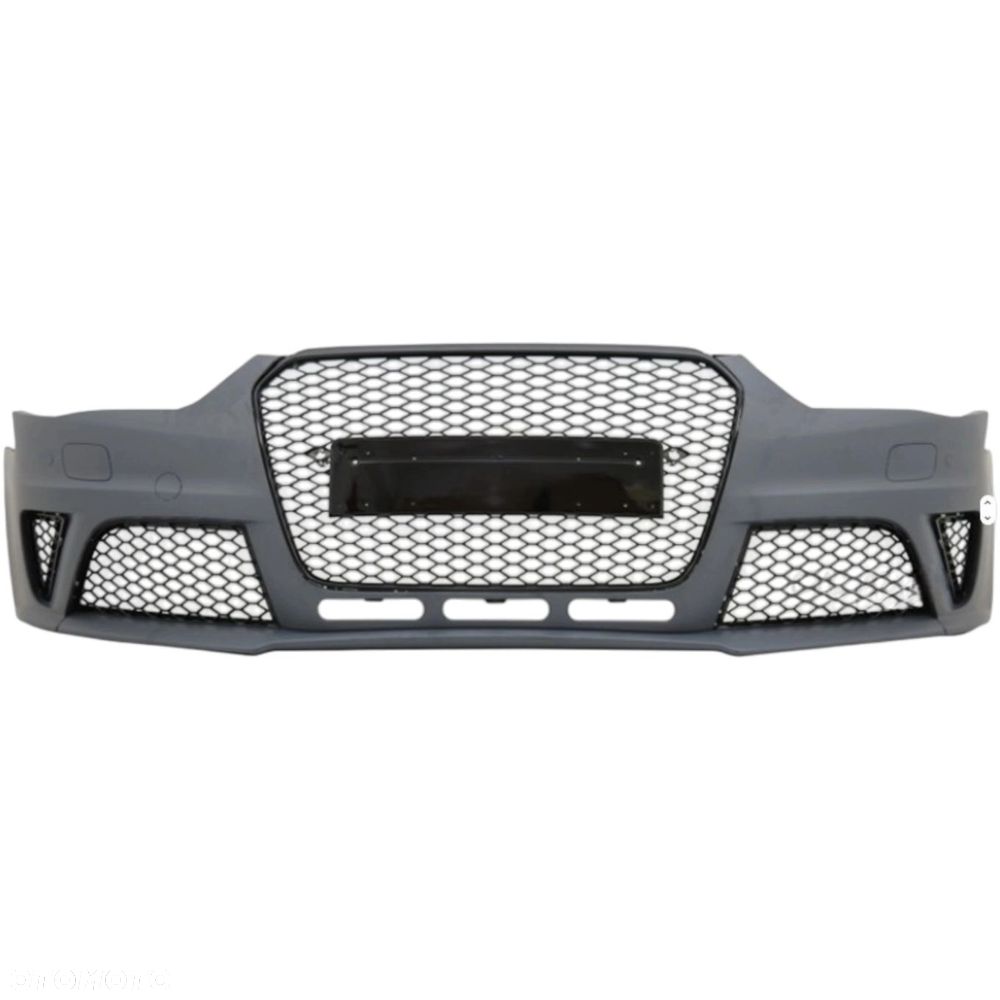 ZDERZAK PRZEDNI KOMPLETNY RS LOOK AUDI A4 B8 LIFT 2011-2015 - 3