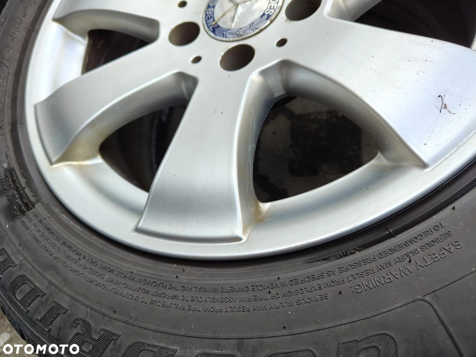 MERCEDES W211 VITO FELGI Aluminiowe Koła 16 5X112 2114013402 Opony Zima - 14