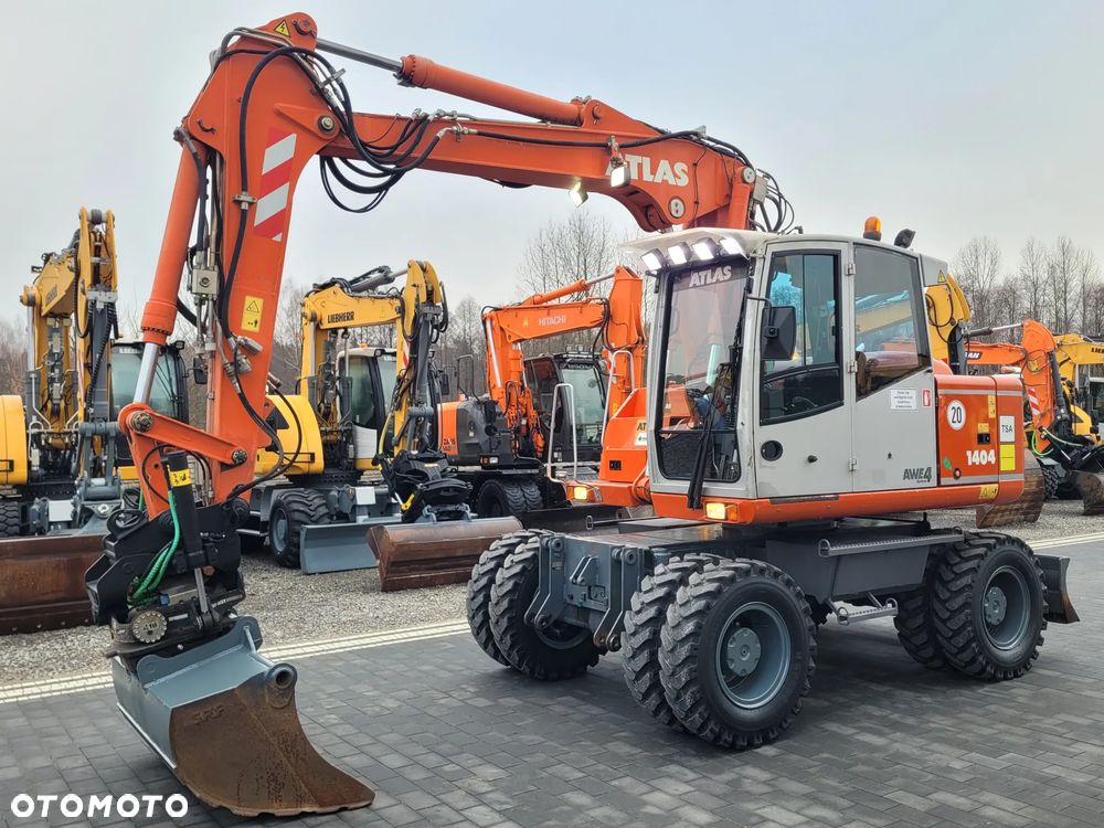 Atlas 1404 / ROTOTILT / nowe opony / - 2