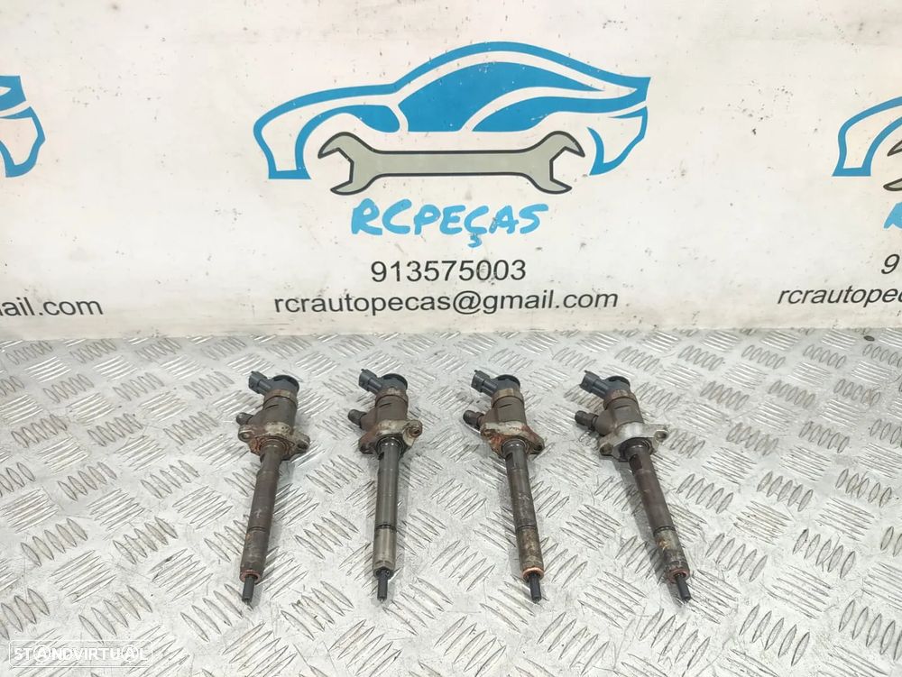 Conjunto Injetores Bosch / PSA - Peugeot Citroen Ford Volvo - 1.6 HDI 110cv - 0445110297 - 1