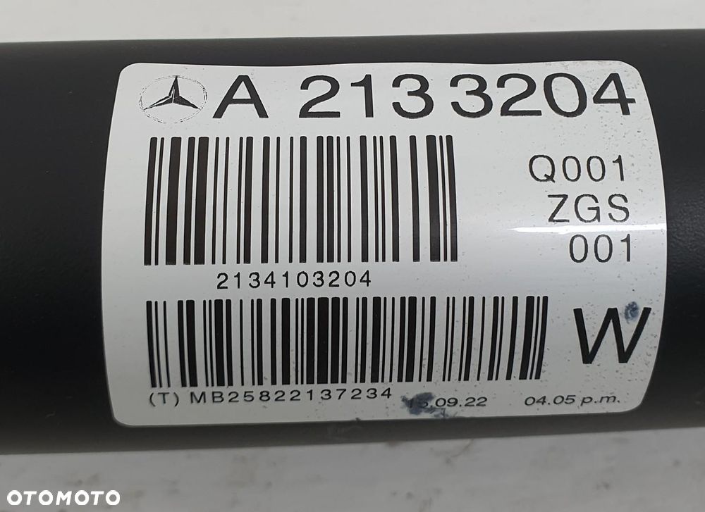 WAŁ NAPĘDOWY MERCEDES W213 2.0 CDI HYBRYDA A2134103204 - 5