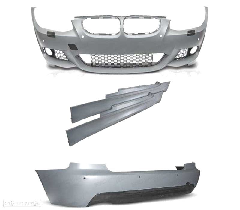 KIT CARROÇARIA BMW E92 10-14 LOOK M PDC SRA - 2