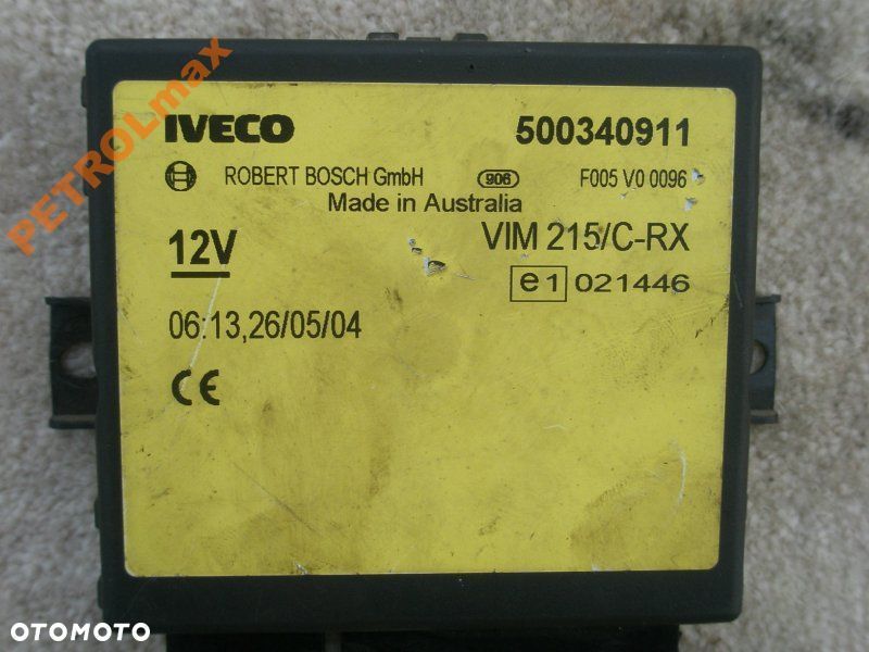 iveco daily moduł centralnego sterownik 500340911 - 3