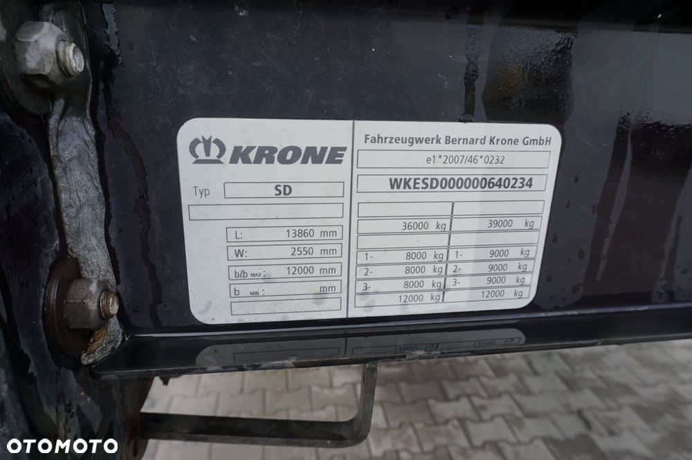 Krone FIRANA COILMULDA 9m DACH PODNOSZONY * 2014 * - 23