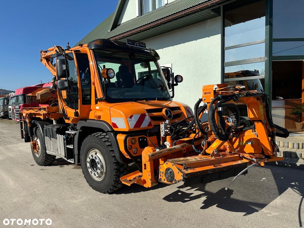 Mercedes-Benz Unimog U423 Kosiarka Mulag MHU 800, MK 1200 - 4