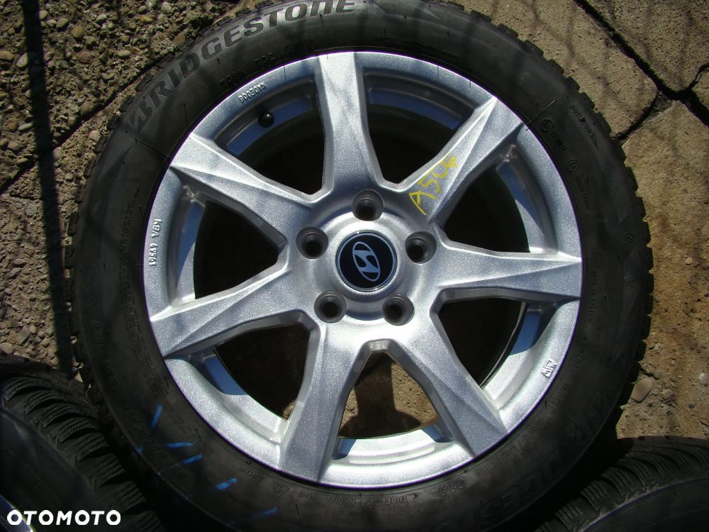 a506 5x114,3 Hyundai i30 Elantra IX20 7jx16 205/55 R16 opony zima - 5