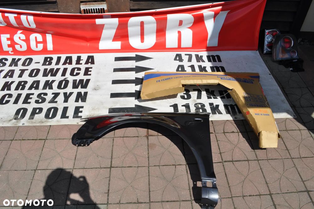 audi A3 8P błotnik kolor LZ7L NOWY  WYSYŁKA - 1