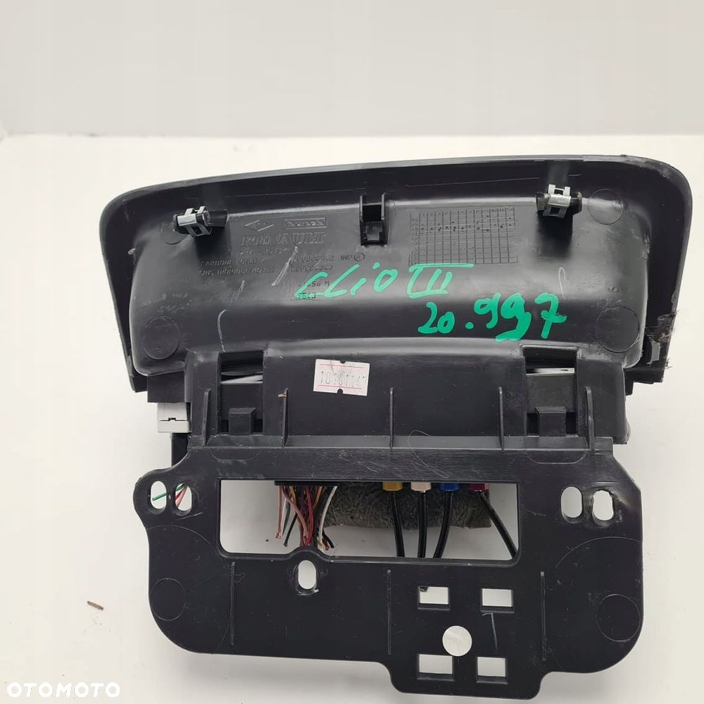 renault clio iii lift wyświetlacz radia 259151852r - 3