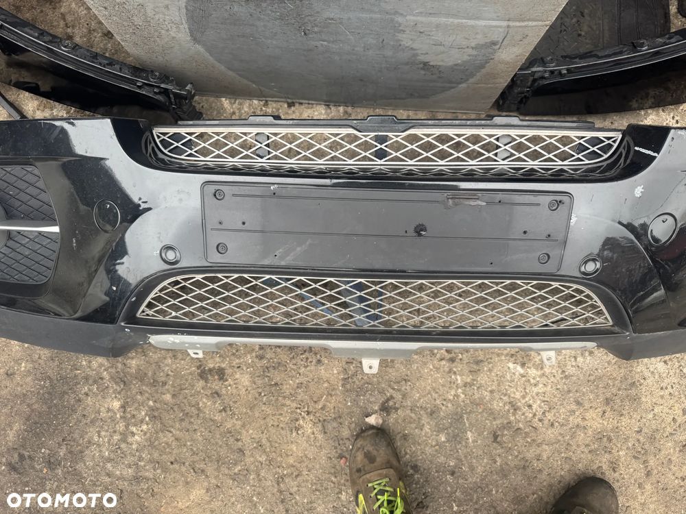Przód kompletny BMW X6 E71 3.0d PDC xenon ring czarny 475/9 maska zderzak błotnik lampa chłodniceOE - 3