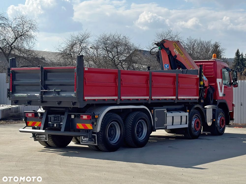 Volvo FM 420 Wywrotka 6,40m* PALFINGER PK 33002 + PILOT / 8x4 - 7