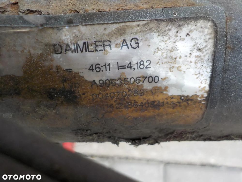 VW CRAFTER SPRINTER 906 06- DYFER MOST 46:11 DUŻA GŁOWA - 4