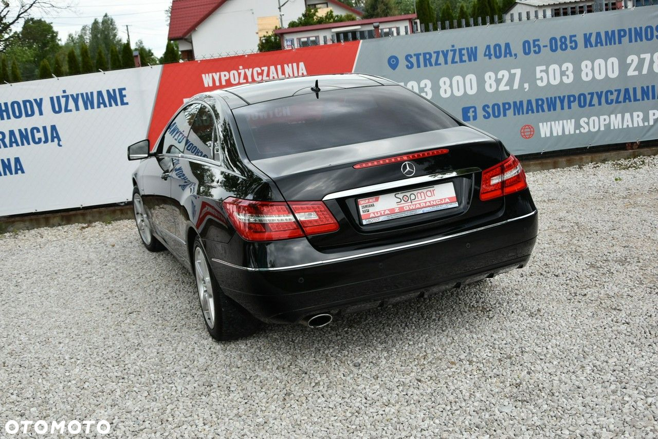 Mercedes-Benz Klasa E 250 CDI DPF Coupe BlueEFFICIENCY Elegance - 18