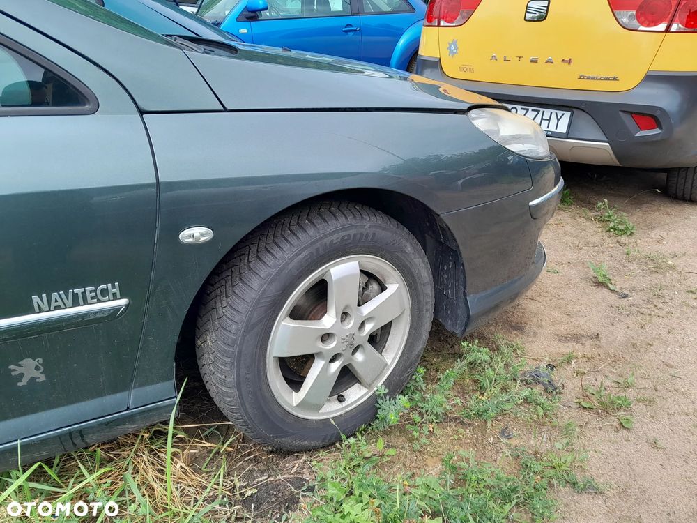 Błotnik przedni prawy PEUGEOT 407 04-11r. EZQC - 3