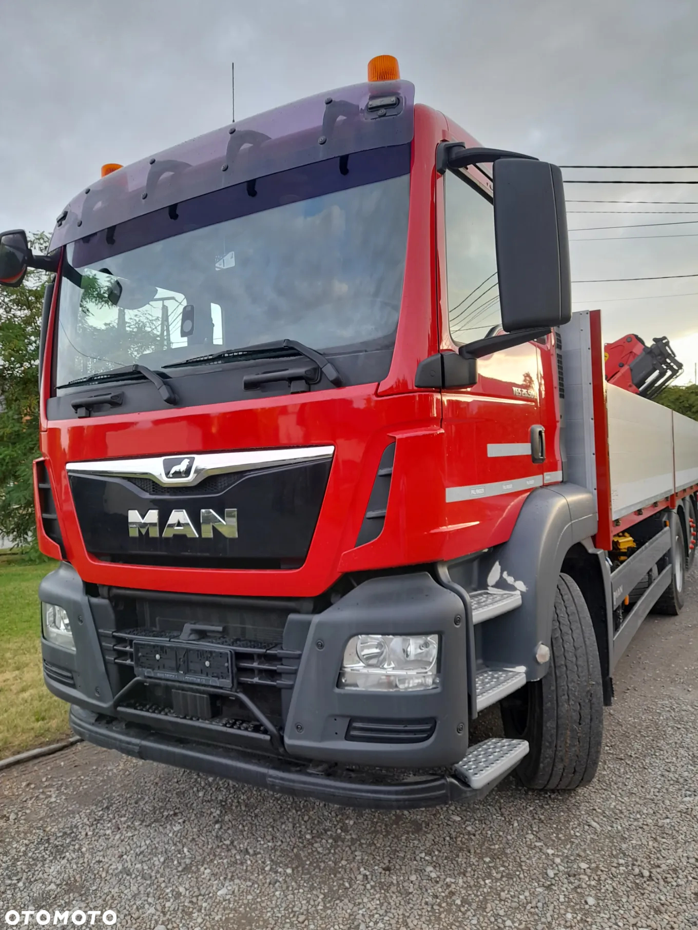MAN 26-500  6x2 HDS dźwig żuraw PALFINGER składany w ''Z'' Manualna skrzynia biegów !!! OŚ SKRĘTNA PODNOSZONA - Niski przebieg-- - 4