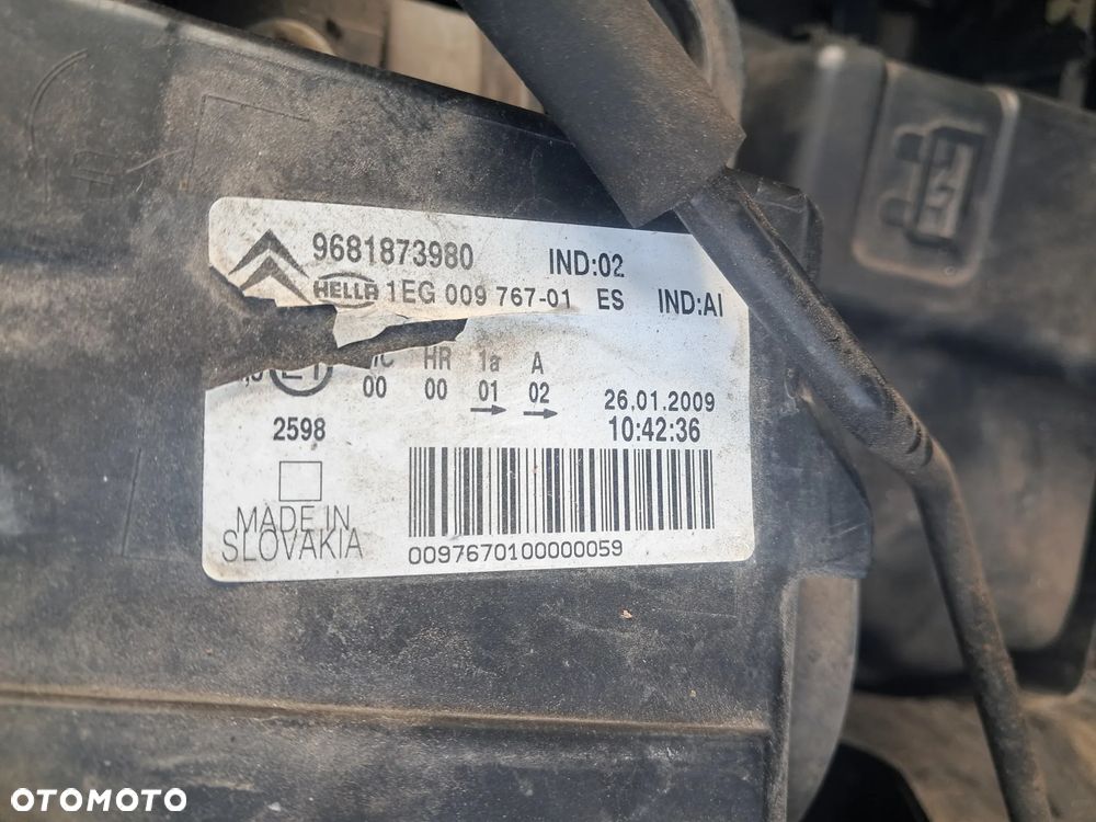 Citroen C3 Picasso I 1.4 VTi 8FS 8FP N12B14A Części karoseria silnik skrzynia - 36