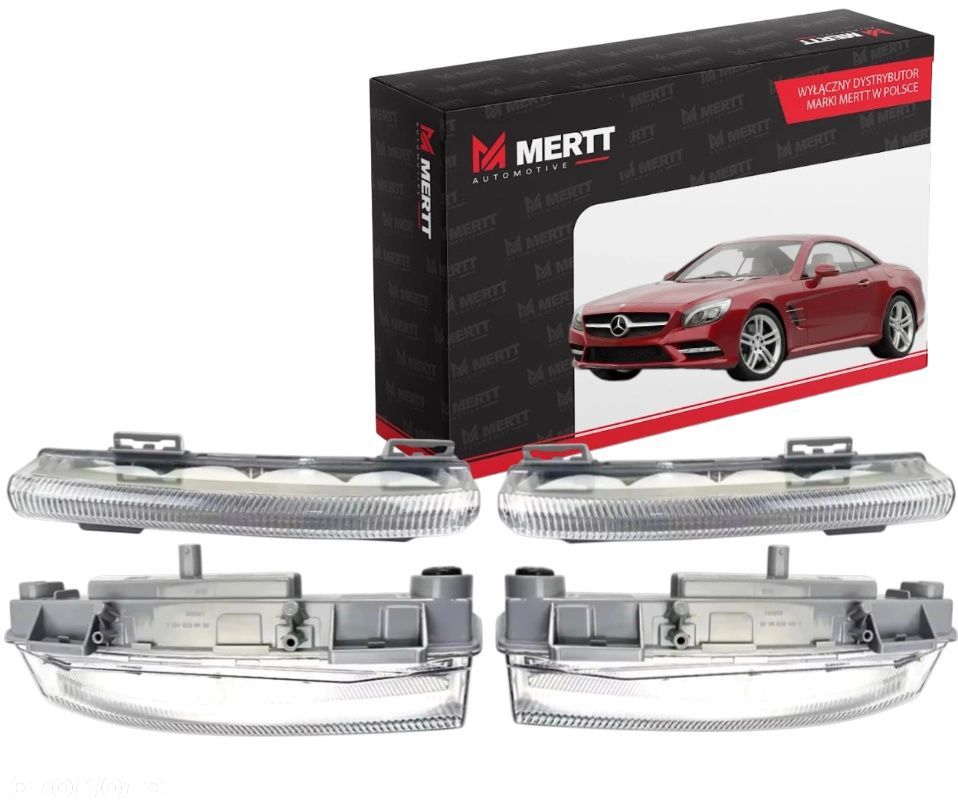 ZESTAW MERCEDES SL R231 2013-2017 LAMPA DO JAZDY DZIENNEJ PRAWE+LEWE LED - 1