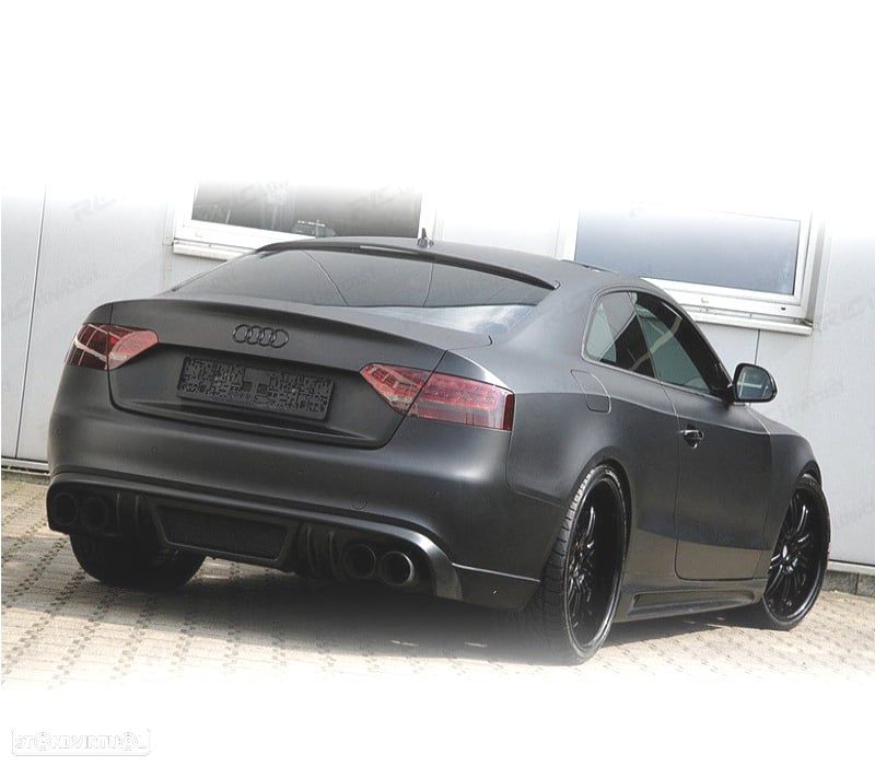 DIFUSOR AUDI A5 COUPE CABRIO 07-11 LOOK RIEGER - 1