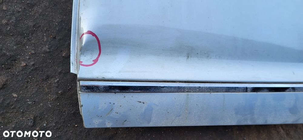 AUDI A6 C6 09r LIFT SEDAN DRZWI LEWY TYŁ TYLNE LX7W GOŁE - 2