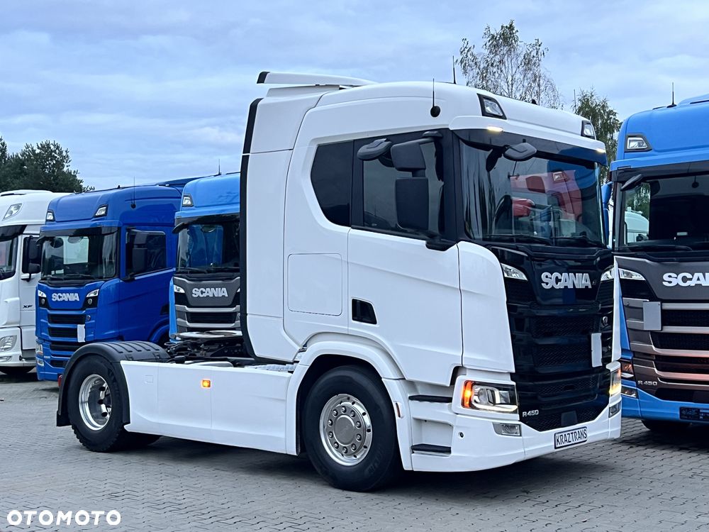 Scania R450 z Niemiec cała na poduszce x6 hydraulika ASO Scania Full LED NAVI - 4