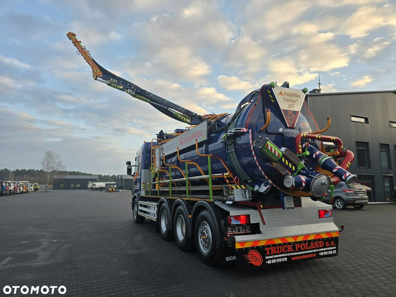 Scania Amphitec VORTEX G2 Ładowarka próżniowa ssąco-nadmuchowa ATEX - 27