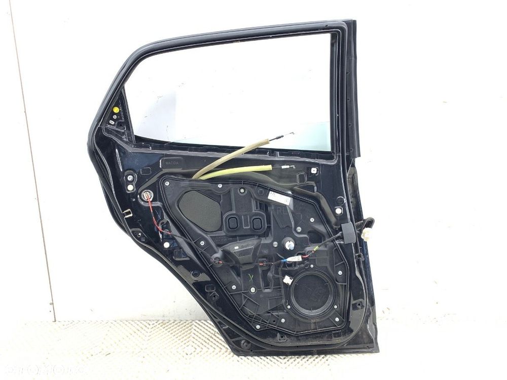 DRZWI LEWY TYŁ  MAZDA 2 (DE_, DH_) 2007 - 2015 1.3 (DE3FS) 63 kW [86 KM] benzyna 2007 - 2015 - 9