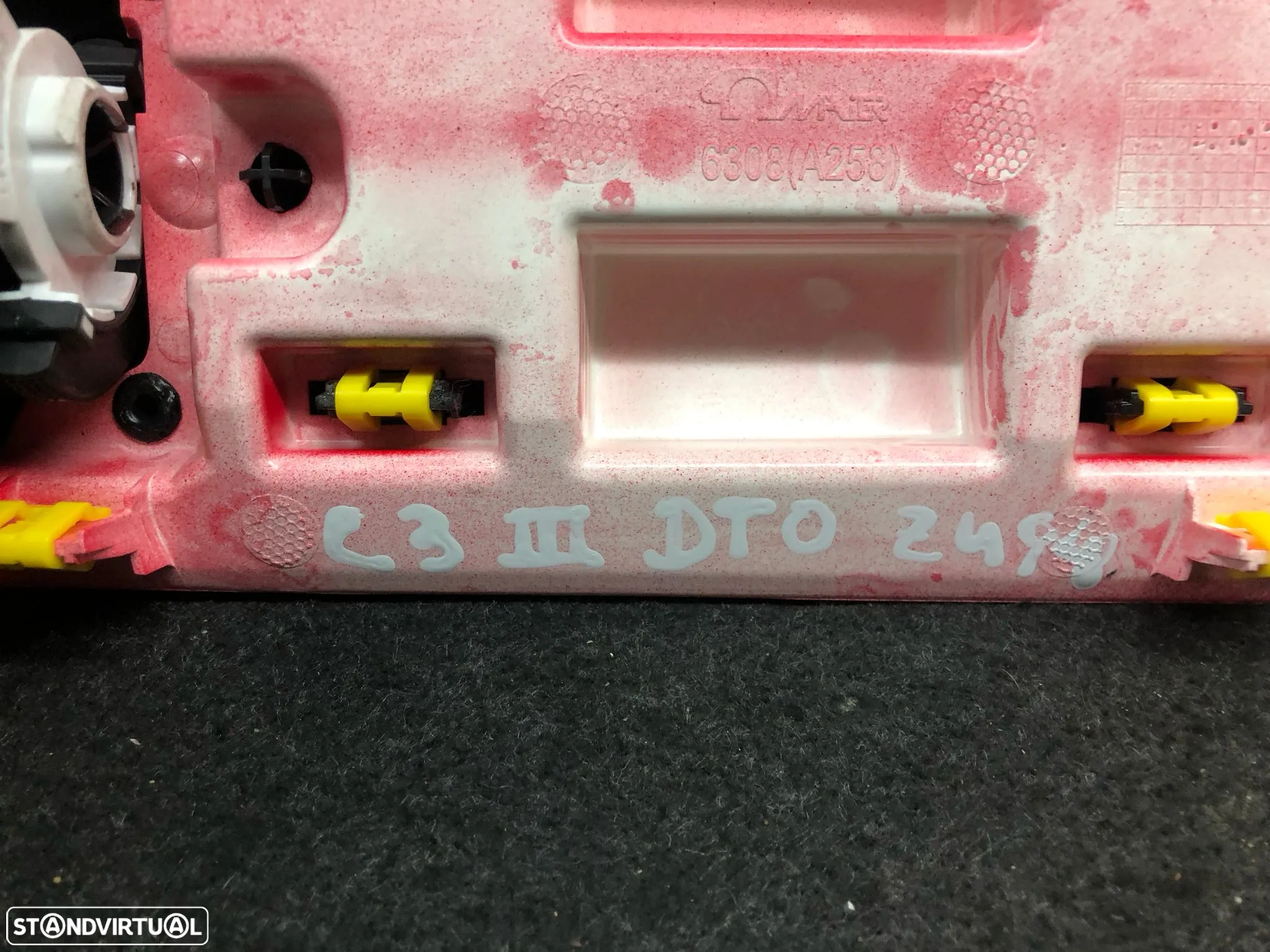 CITROEN C3 III FRISO TABLIER GRELHAS VENTILAÇÃO - Z494 - 9
