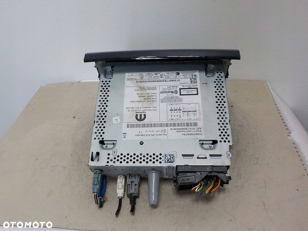 FIAT DUCATO III RADIO FABRYCZNE BLUETOOTH 07356977830 - 3