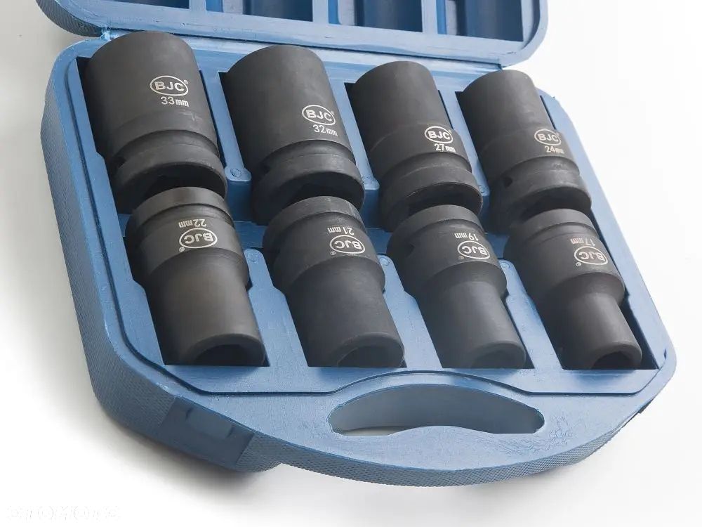 ZESTAW NASADEK UDAROWYCH 1" 17-33mm 8SZT BJC - 7