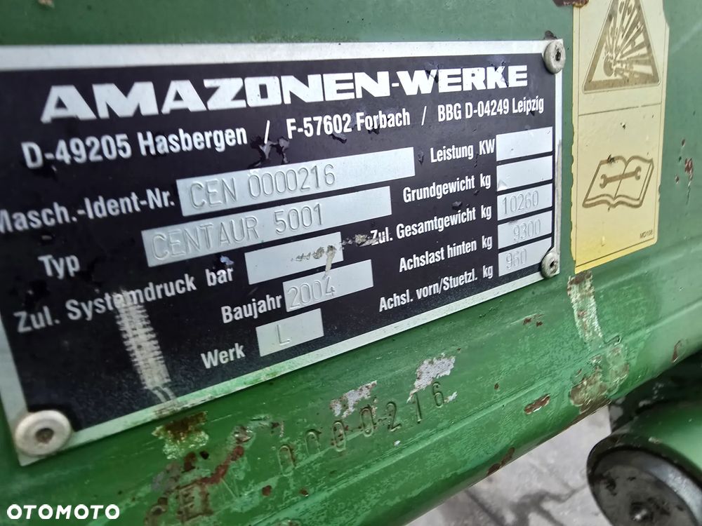 Amazone Centaur 5001 - 6