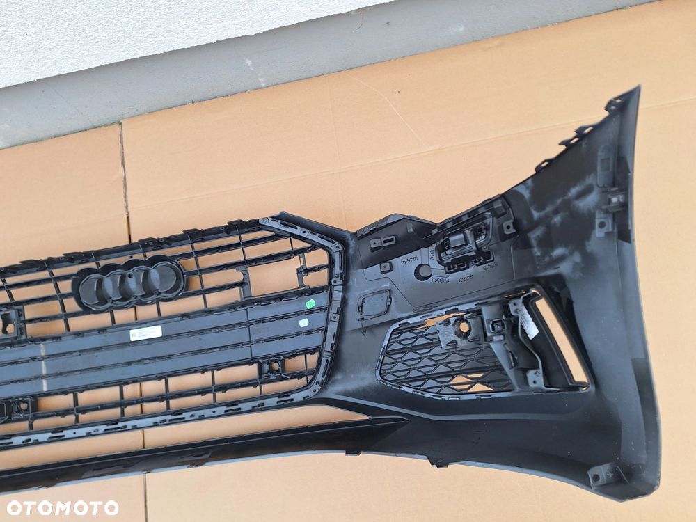 AUDI A6 C8 18-23 4K0 ZDERZAK PRZÓD PRZEDNI+GRILL NIGHT PAKET+KRATKA 4K0807437 4K0853651C WYSYŁKA 24H - 13