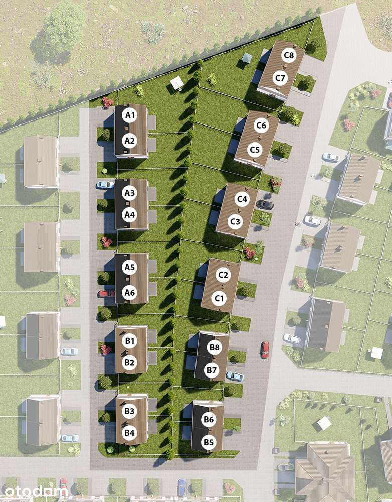 Słoneczne Marszowice etap IX Domy Bliźniaki gotowe na koniec 2026 - Pełny obrazek: 4/18