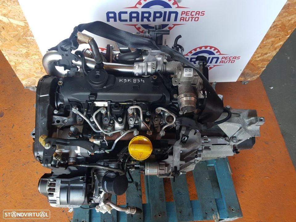 Motor Renault Megane III/Fluence 1.5 Dci Ref: K9K834 - 1