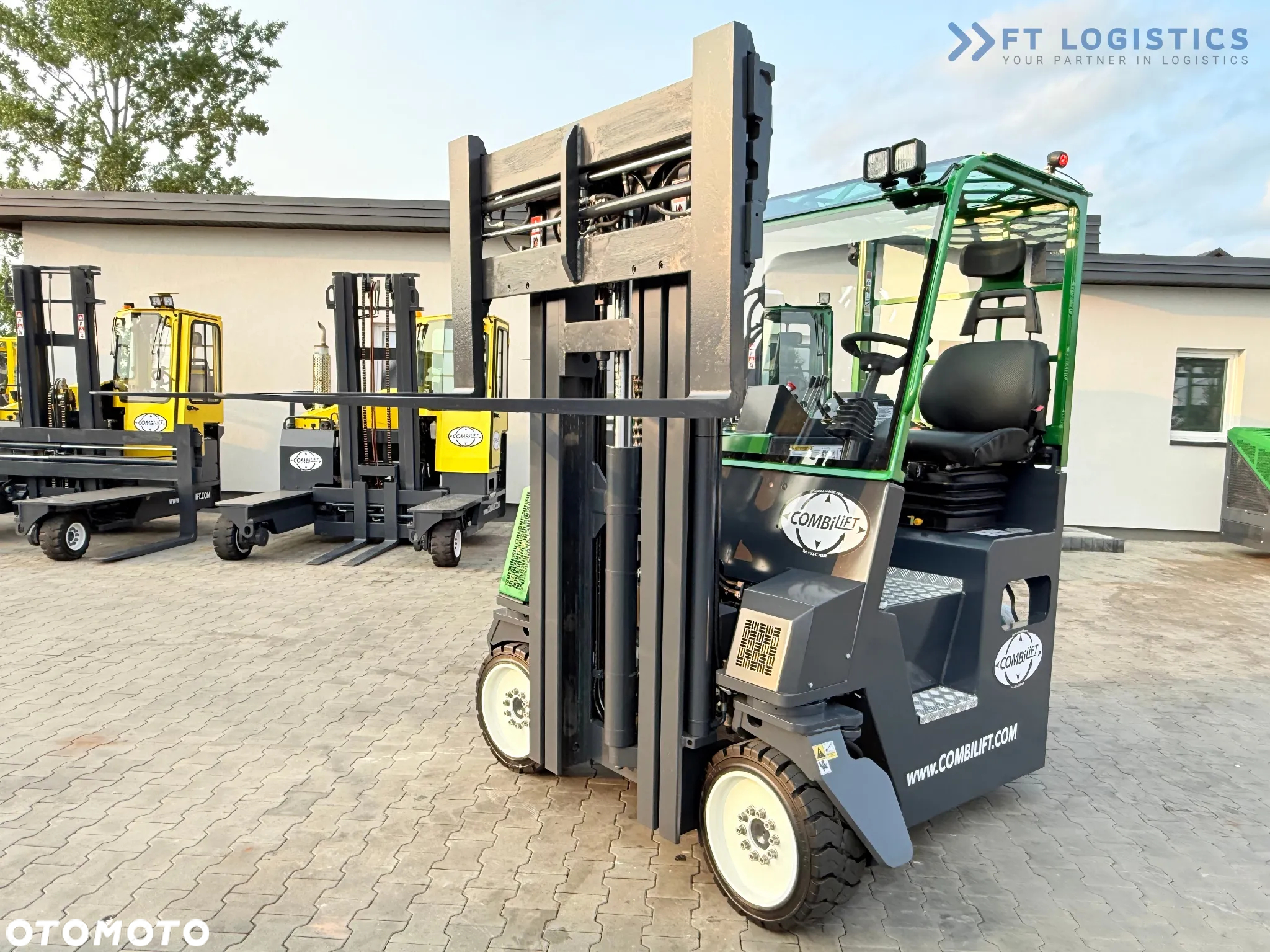 Combilift C4000CB / TRIPLEX - 5200MM / GAS / WOLNY SKOK / POZYCJONER WIDEŁ / PRZESUW WIDEŁ / WYSOKOŚĆ 2450MM / JAK NOWY - 20