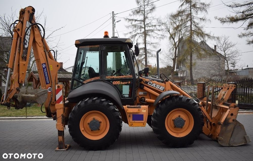 Case 695 SR ladowarka kolowa 2008 roku lopata przednia 4x4 - 4