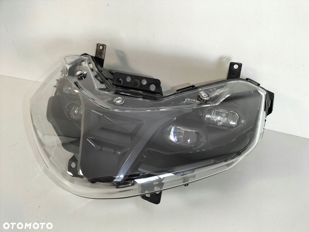 lampa przednia reflektor motor bmw ce 04 ce04 full led black - 3