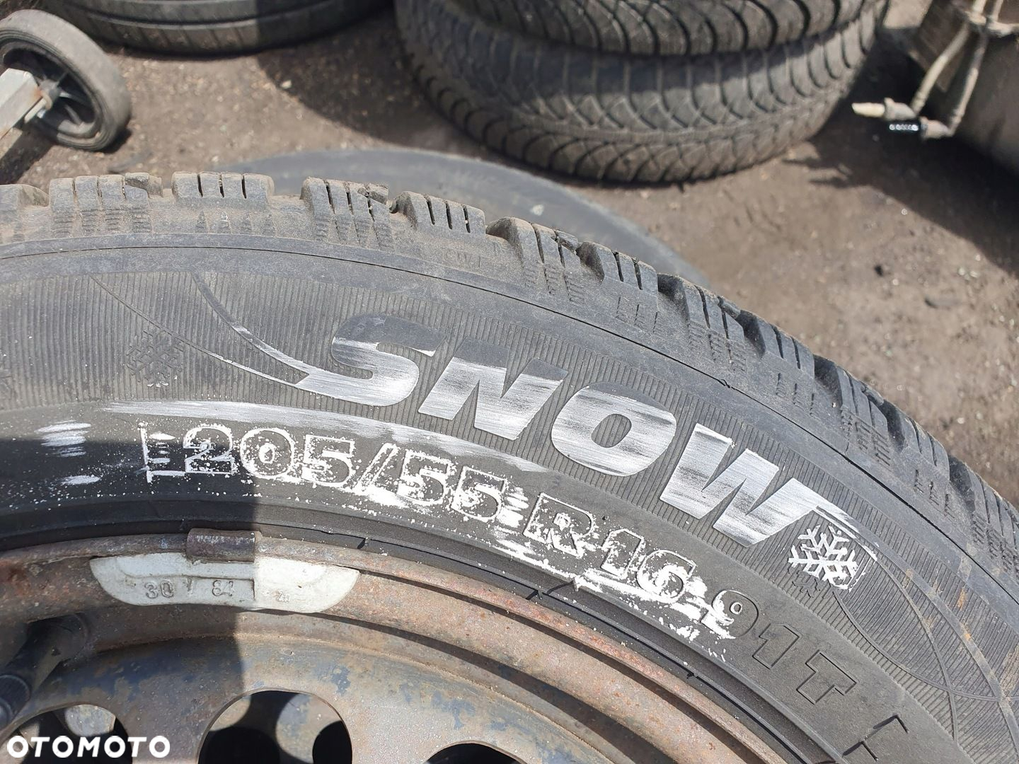 opona opony 205/55R16 KORMORAN SNOW 2szt DOT 4319 ładne wysokie kpl 2szt - 8