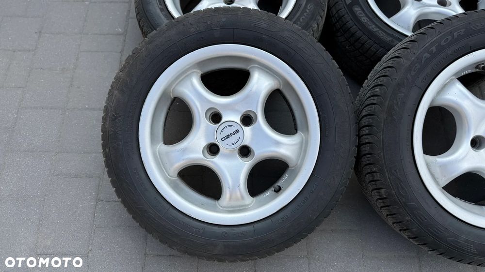 Koła 4x98 175/65 r14 ENZO ET38 6J Fiat Lancia Alfa Romeo Punto 500 Panda Seicento Cinquecento Coupe 126p Mito 146 155 Citroen Nemo Bipper Ford Ka Alufelgi Polonez 145 164 - 3
