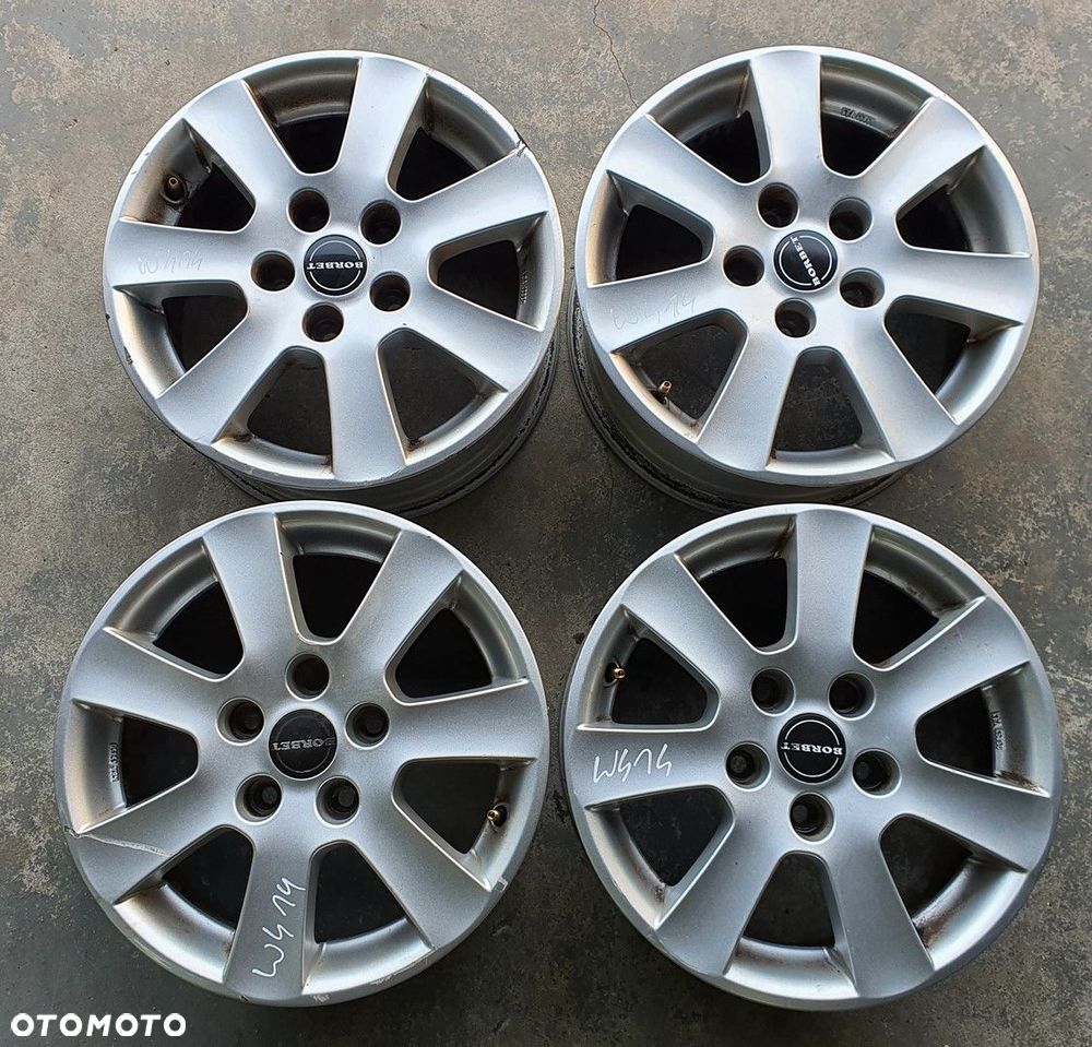 ALU FELGI 15 6.5J ET40 MERCEDES VANEO W414 KOMPLET - 1