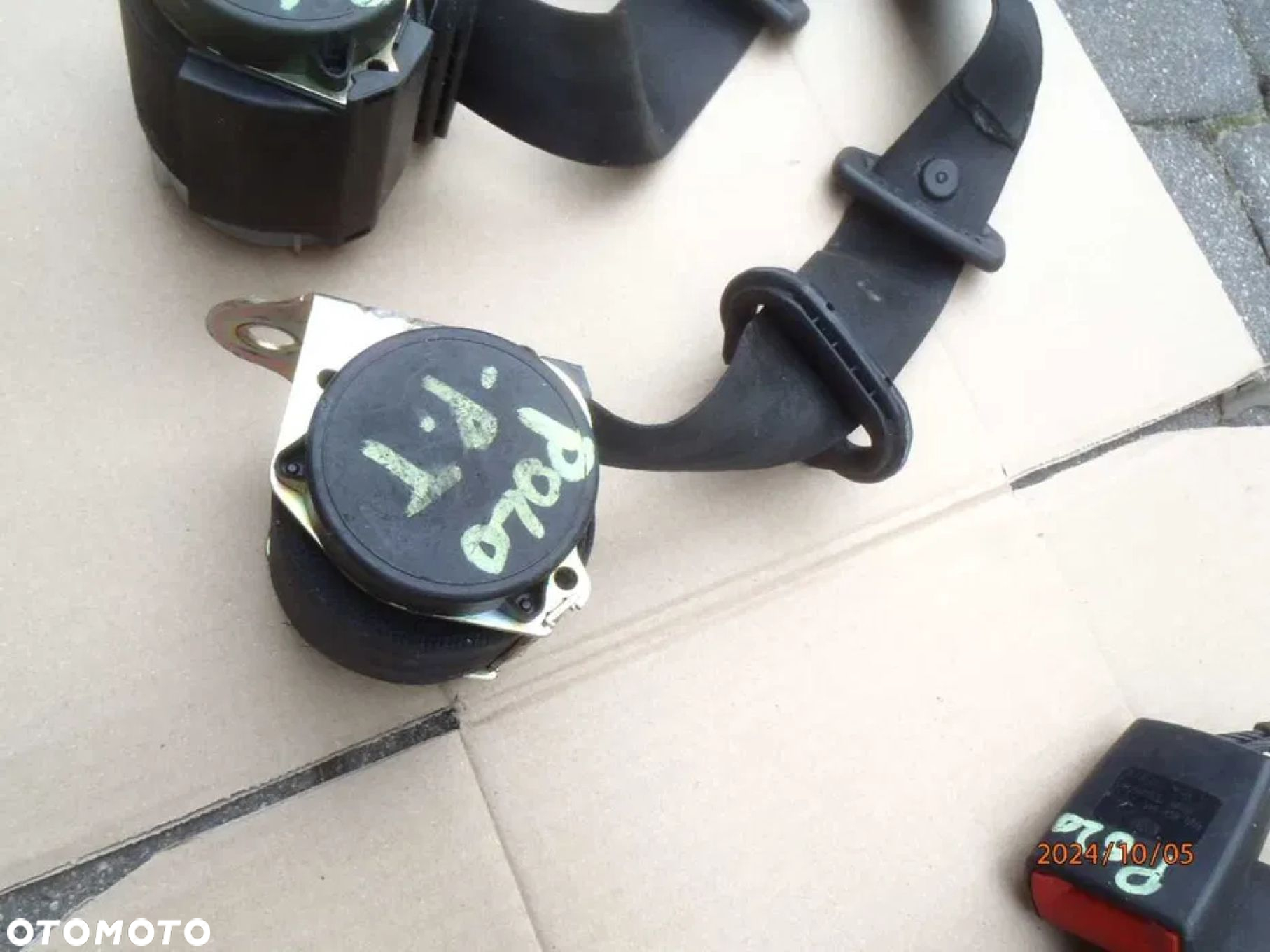 pas pasy napinacz zapinka wpinka klamra airbag audi a2 polo 9n - 5
