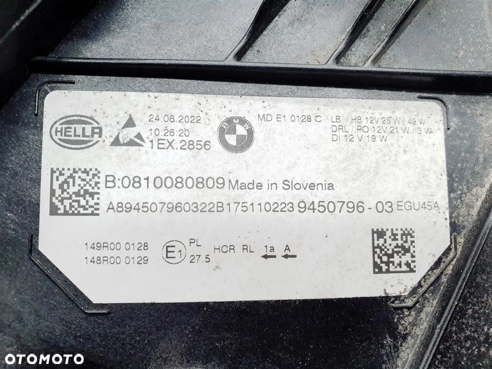 BMW 3 G20 G21 22r+ LIFT LCI PRAWA LAMPA PRZÓD FULL LED EU !!! - 15