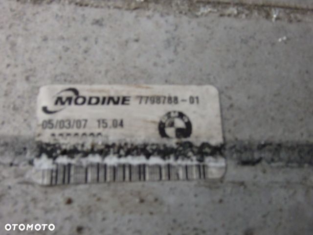 BMW E90 E91 KOMPLET CHŁODNIC WENTYLATOR  780121205 RAF-AUTO CZESCI BMW - 4