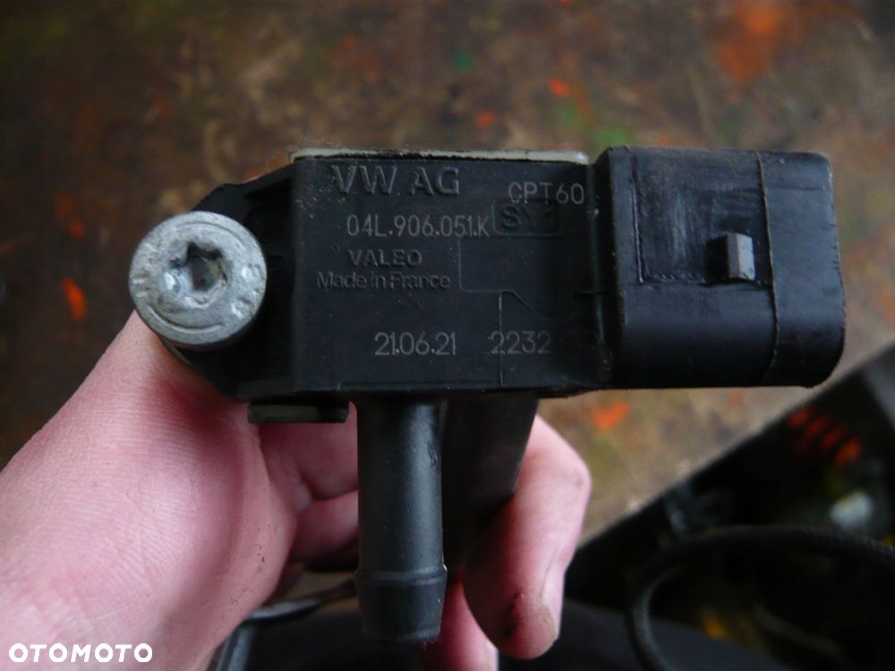 czujnik ciśnienia spalin dpf 04l906051k volkswagen audi seat skoda - 2