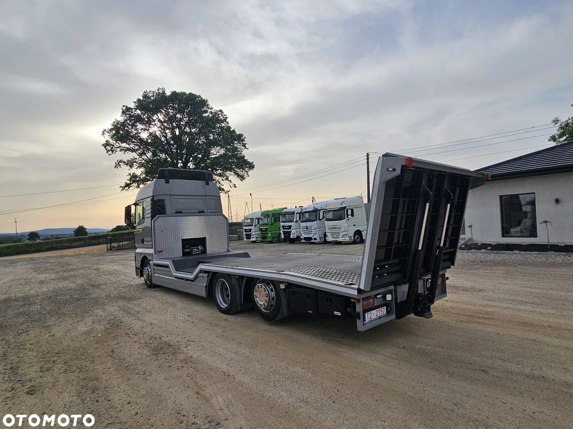 MAN TGX 24.460 / LAWETA / RETARDER / OŚ PODNOSZONA - 5