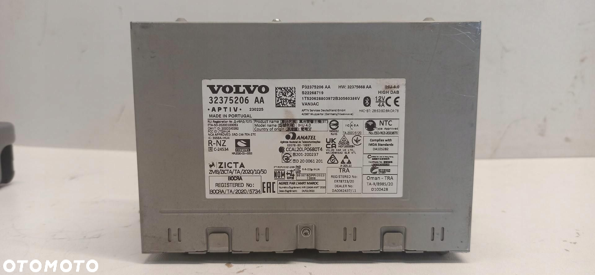 VOLVO XC40 RADIO NAWIGACJA 32375206 - 3
